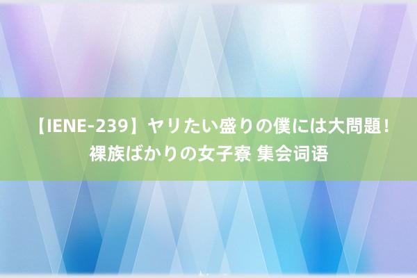 【IENE-239】ヤリたい盛りの僕には大問題！裸族ばかりの女子寮 集会词语