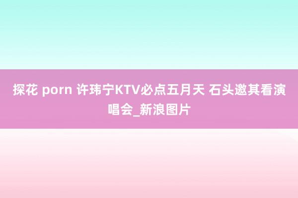 探花 porn 许玮宁KTV必点五月天 石头邀其看演唱会_新浪图片